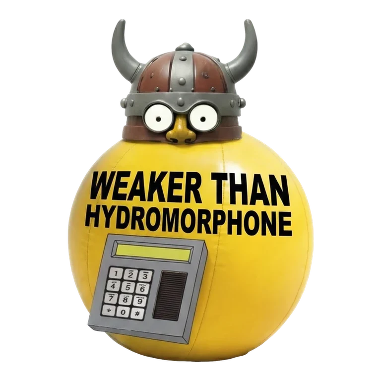 Hydrocodone ER (q24h) CYP2D6 substrate avatar mnemonic