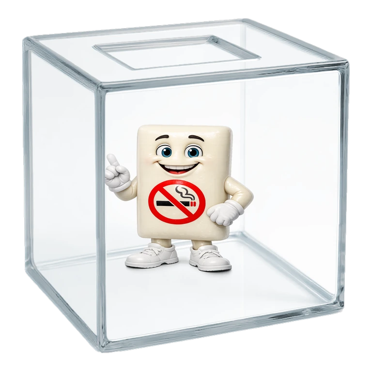 Nicotine nasal spray Box: minimal PK interactions avatar mnemonic