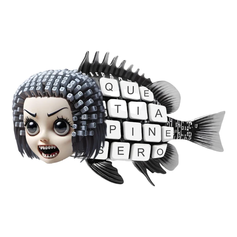 Quetiapine CYP3A4 substrate avatar mnemonic