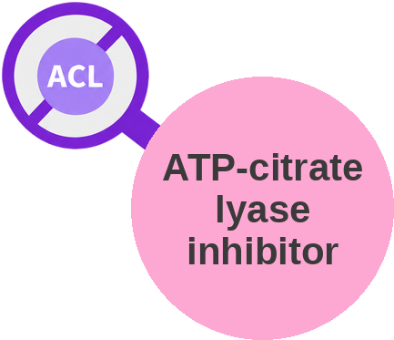 ATP-citrate lyase inhibitor — mechanism peg (Ballicules)