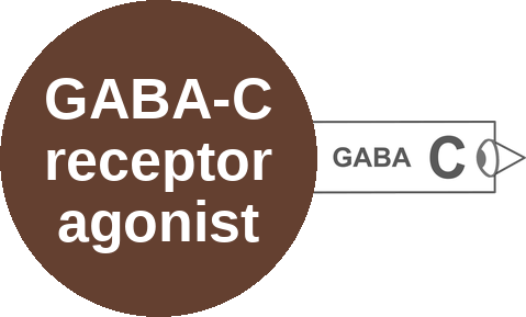 GABA-C receptor agonist — mechanism peg (Ballicules)