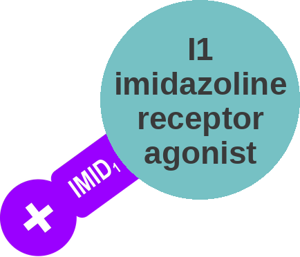 I1 imidazoline receptor agonist — mechanism peg (Ballicules)