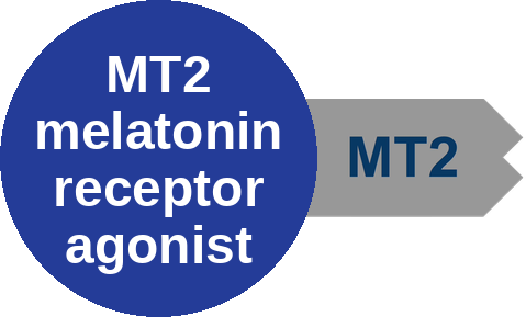 MT2 melatonin receptor agonist — mechanism peg (Ballicules)