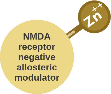 NMDA receptor negative allosteric modulator — mechanism peg (Ballicules)