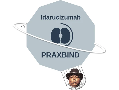 Idarucizumab ballicule — decagon diagram of its receptor and enzyme targets