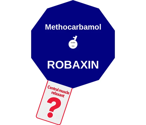 Methocarbamol ballicule — decagon diagram of its receptor and enzyme targets