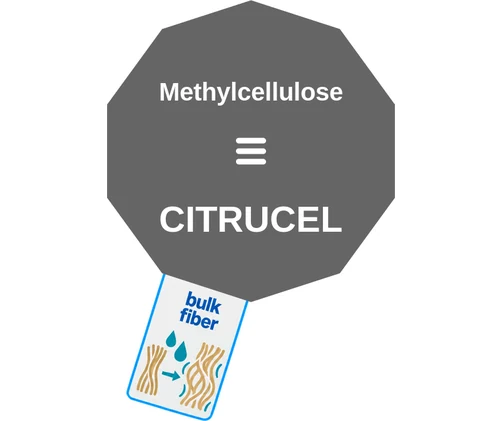 Methylcellulose ballicule — decagon diagram of its receptor and enzyme targets